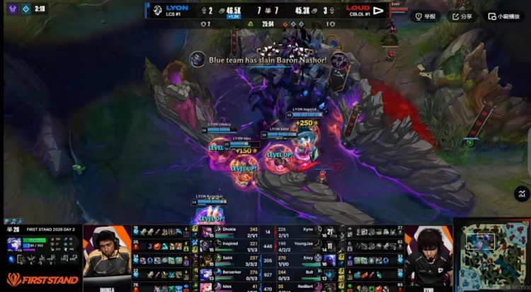 🎮Dhokla后选薇恩遭遇针对 YoungJae剑魔团战爽切LOUD扳平比分【球盟会】