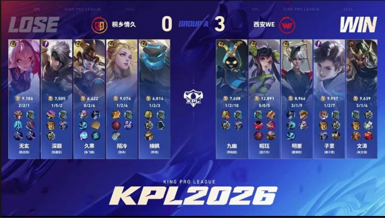 🎮WE火力全开争夺季后赛希望 WE零封情久将其淘汰 WE 3-0 情久