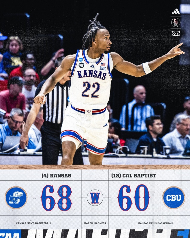  状元热门！彼得森24投11中&三分11中4轰下28分 带领堪萨斯晋级