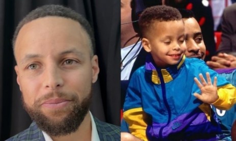 [篮球]30号球衣退役！库里：恭喜父亲 他是我的领路人 比我还要爱篮球(图2)