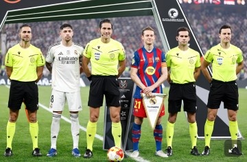 【最新赛报】阿斯:马德里德比主裁蒙特罗是本赛季西甲被VAR纠错最少的裁判(图1) 【最新赛报】阿斯:马德里德比主裁蒙特罗是本赛季西甲被VAR纠错最少的裁判(图1)