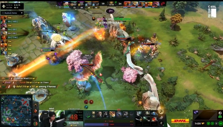 🎮ESL伯明翰：Ghost带大优节奏 YB找到自己的胜利方程再拿1胜