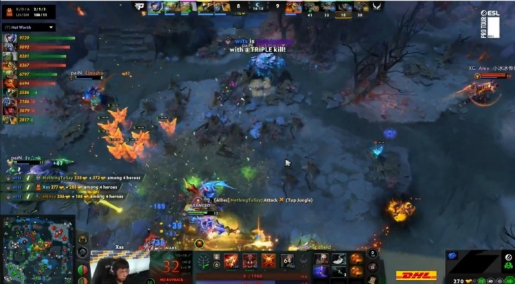 【QY球友会】🎮ESL伯明翰：TK机器人矩阵拖延 晕锤玛尔斯拯救劣势XG惊险取胜