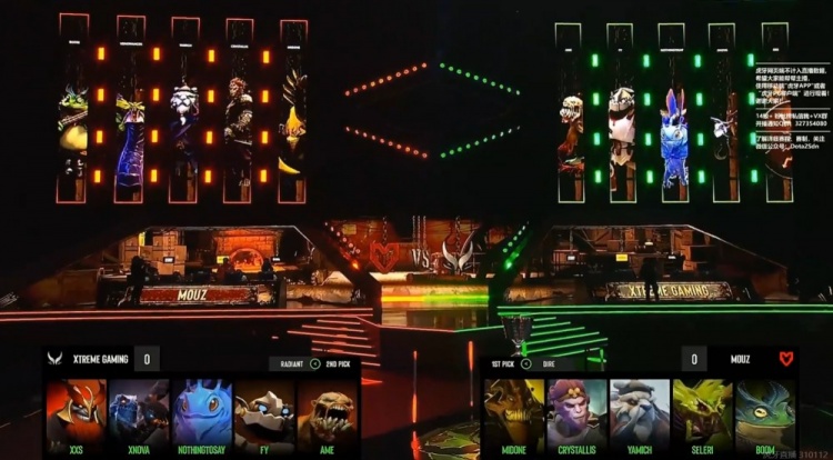 🎮ESL伯明翰：大圣打狗 沙王清场 XG阵容被各个针对 局1被速通【球盟会】