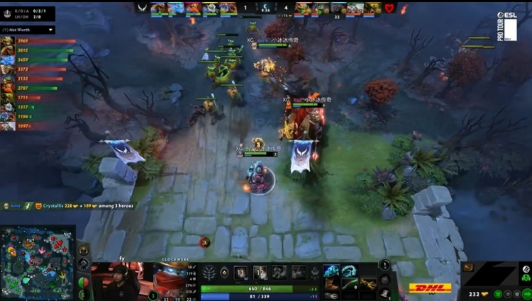 🎮ESL伯明翰：大圣打狗 沙王清场 XG阵容被各个针对 局1被速通【球盟会】