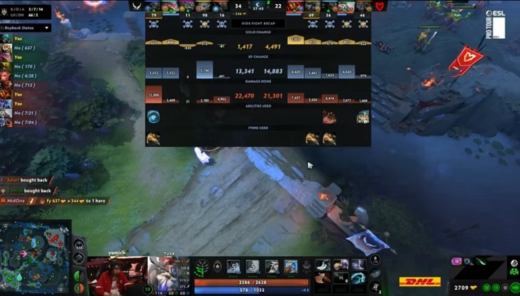 🎮ESL伯明翰：Ame蚂蚁暴击单杀血魔 巨大优势容错充足保住胜局【球盟会】