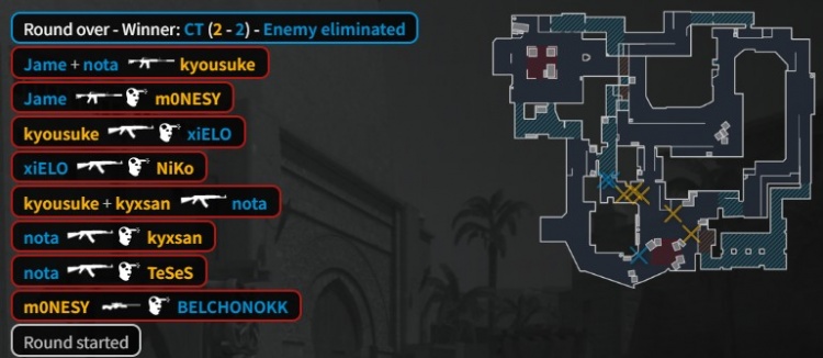 【蜗牛电竞】🎮白忙活!Niko半场0-9遭逮捕 京介25杀燃尽难C PV图一赢猎鹰