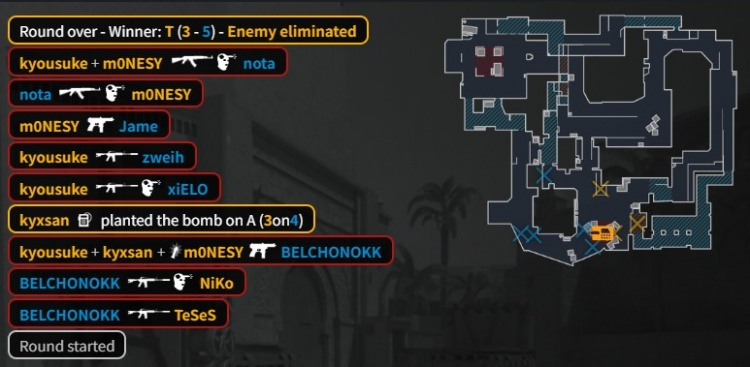 【蜗牛电竞】🎮白忙活!Niko半场0-9遭逮捕 京介25杀燃尽难C PV图一赢猎鹰