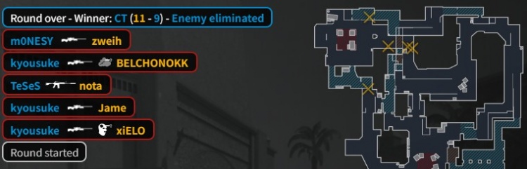 【蜗牛电竞】🎮白忙活!Niko半场0-9遭逮捕 京介25杀燃尽难C PV图一赢猎鹰