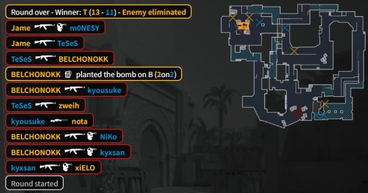 【蜗牛电竞】🎮白忙活!Niko半场0-9遭逮捕 京介25杀燃尽难C PV图一赢猎鹰