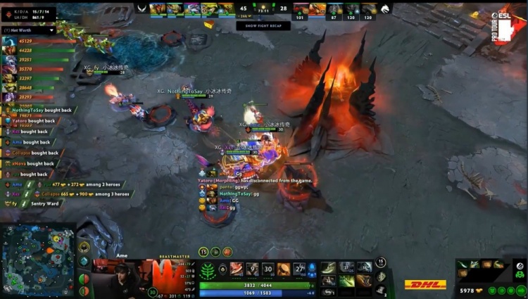 🎮版本更新救了谁？73分钟鏖战再胜雪碧 XG地狱归来挺进4强！