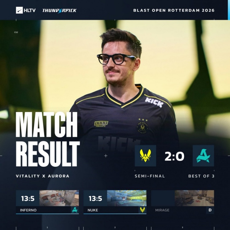 🎮火仔也是仔大哥!flameZ两图37杀 小蜜蜂横扫Aurora 晋级决赛【球盟会】