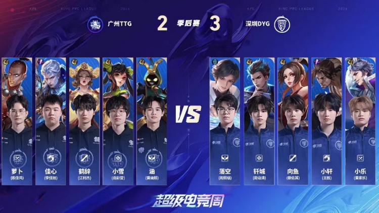 【蜗牛电竞】🎮DYG奇招频出拿下TTG TTG终结季后赛之路 DYG 4-2 TTG