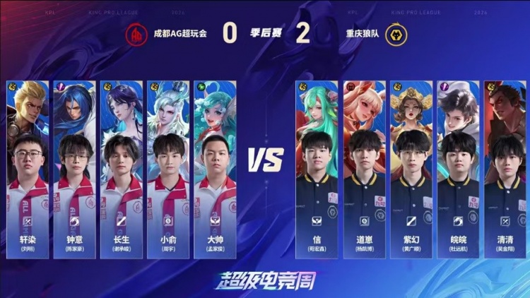 🎮红狼大战 狼队零封AG终结B07对AG连败噩梦 狼队 4-0 AG