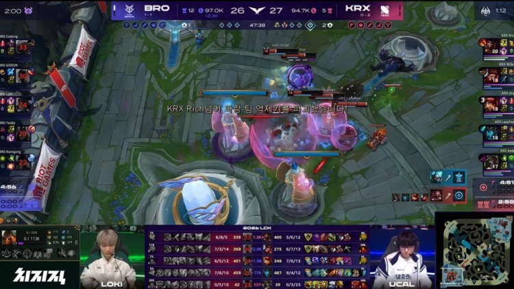 🎮神人大战怎能不爱！Ucal安妮关键绕后融化BRO KRX扳回一城