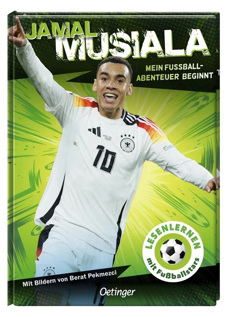 [好看推荐]图片报：穆西亚拉出版两本儿童读物，讲述青少年时期的足球故事(图3)