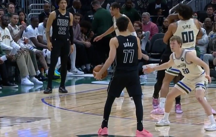  打急眼了！利德尔支肘+推搡希姆斯&双方冲突 前者二级恶意被驱逐