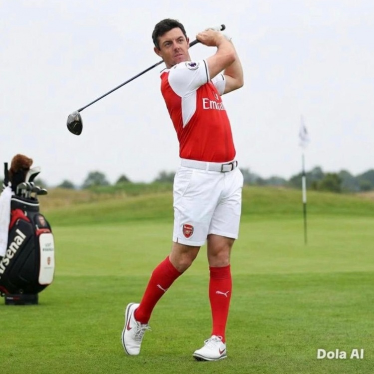 [有道理嘛?]网友发麦克罗伊穿阿森纳球衣AI图，摩根：阿森纳势必反弹夺得英超(图1)