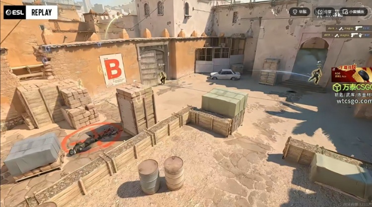 🎮donk依旧碾压sh1ro大狙稳准狠 双子星带队Spirit击败Liquid