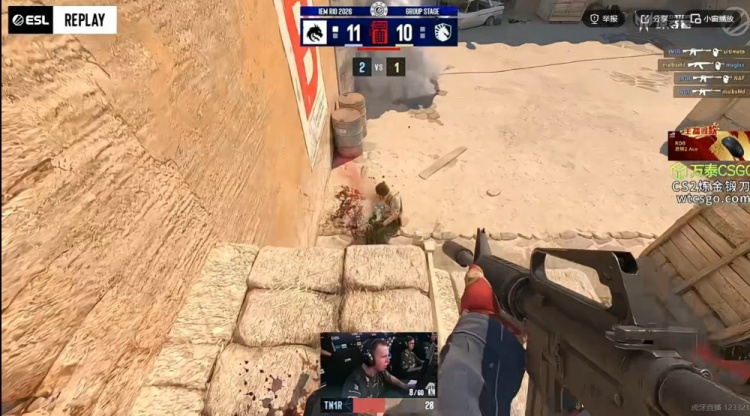 🎮donk依旧碾压sh1ro大狙稳准狠 双子星带队Spirit击败Liquid