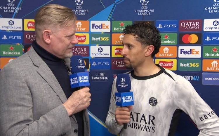 [体育有料]马➡️尔基尼奥斯：恩里克给我们注入了✌️信念和野心，这就是现在的巴黎(图1)