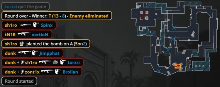 🎮绿龙全员状态爆棚！tN1R狂轰39杀 Spirit横扫MOUZ 挺进四强