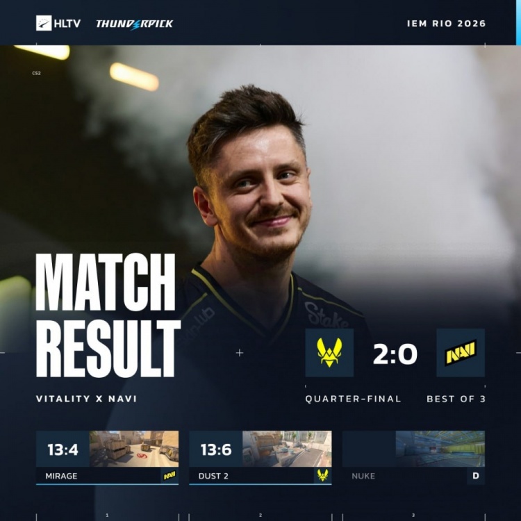 🎮世界第一炸鱼世界第二！Zywoo狂轰44杀 小蜜蜂轻松横扫NAVI【球盟会】