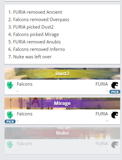 🎮黑闪他闪不动啊！m0NESY大狙强势Carry砍25杀 Falcons赢图一