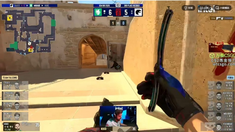 🎮Kyxsan最后一舞谢幕！NiKo找回状态 Falcons击败黑豹拿下季军