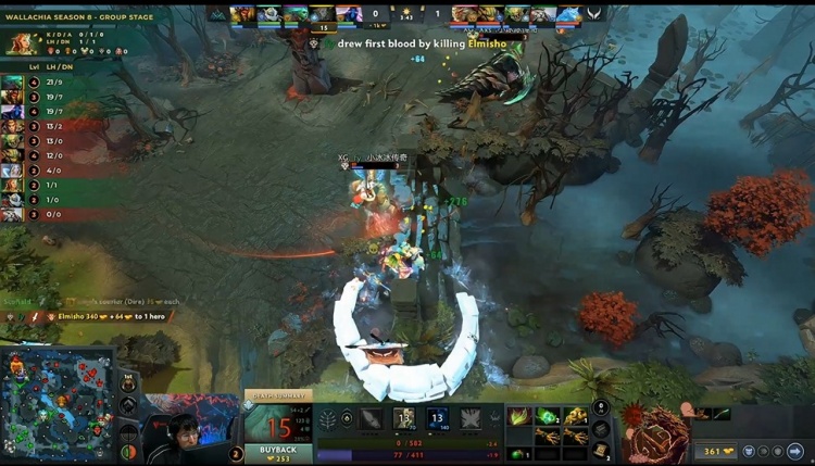 🎮 复古阵容对线无力遭碾 Ame大圣入场进黑洞逆转无望 XG1-2SAR