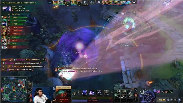 🎮 复古阵容对线无力遭碾 Ame大圣入场进黑洞逆转无望 XG1-2SAR