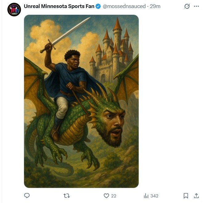 【赛场动态】⚾美网友：约穆末节15中2仍是假摔⭐界GOAT 森林狼罚丢11个仍能赢球(图2)