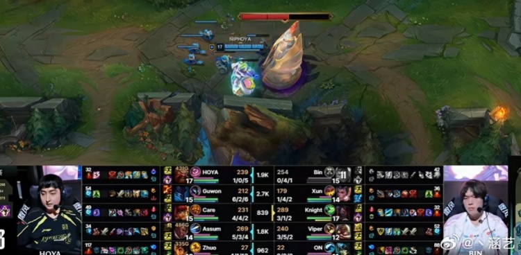 【万博电竞】涵艺：Knight今晚燃尽了打得真挺好的啊 依旧是LPL第一中单！！
