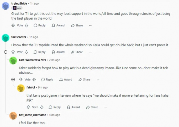 外网热议Keria续约：世界最佳辅助；OFK才是T1核心