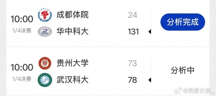 【好看推荐】CUBAL西南赛区四强出炉：华中科大/湖南师大/中南大学/武汉科大(图1)
