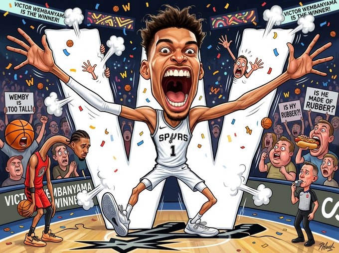 【篮球】键盘侠|福克斯成新球盲鉴定器！开拓者怎敢在文班周围3米内投篮(图2)