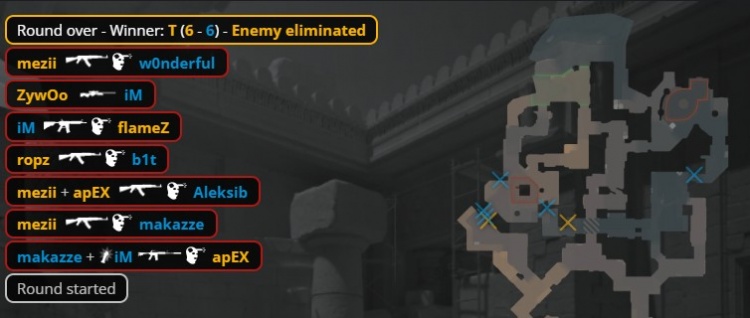 🎮ropz&火仔极致兜底 NAVI被锁11分 小蜜蜂赢下图二拿赛点