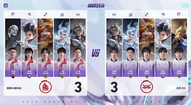 🎮成都AG归来！AG鏖战七局战胜JDG成功挺进决赛 AG 4-3 JDG