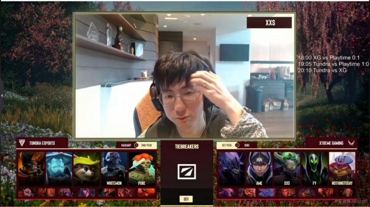🎮优势也赢不了！bzm抽象蓝猫+Pure奶绿接管比赛 XG掉入败者组