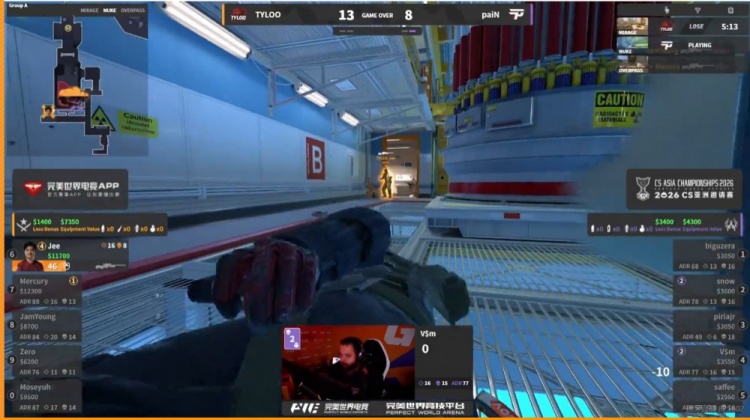 🎮赢的惊险！双M组合发威Jee赛点拿下1V3残局 TYLOO扳平比分
