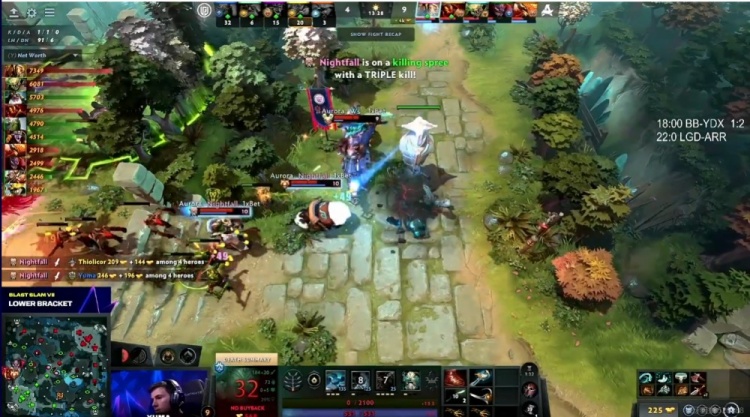 🎮放绝活?Nightfall德鲁伊Mitoko火猫横行无阻 LGD 0-1 Aurora