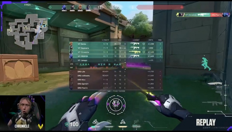 🎮都能一打五?VIT三人分别ACE终结比赛拿下胜利 VIT 1-0 DRG