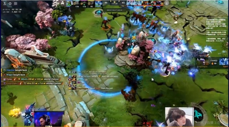 🎮好变态！TaiLung宙斯无限雷云+大招无处可逃 LGD淘汰Aurora