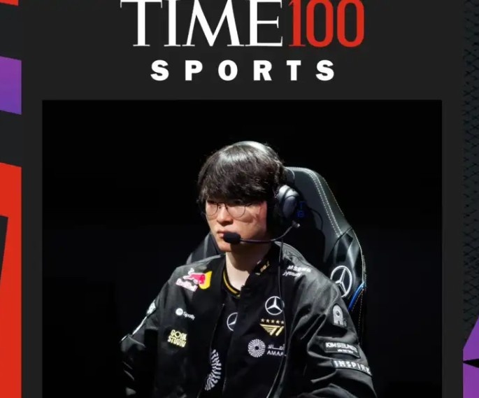 GOAT🐏🐏!入选2026《时代》杂志体育百大人物,Faker社媒表示感谢
