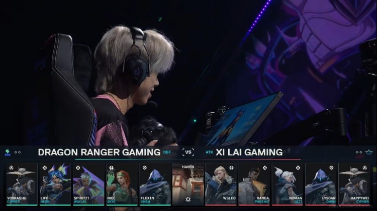 🎮DRG手感火热大比分拿下XLG斩获图一胜利 DRG 1-0 XLG