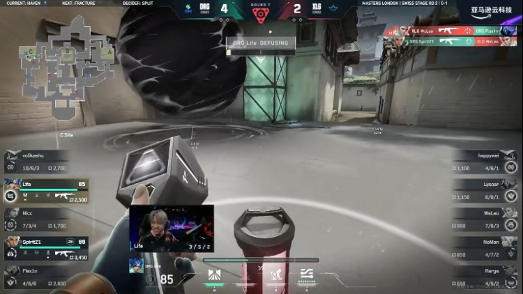 🎮DRG手感火热大比分拿下XLG斩获图一胜利 DRG 1-0 XLG