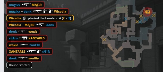 【万博电竞】🎮生气了!donk两度砍四杀 Spirit碾压赢下Aurora选图扳平比分
