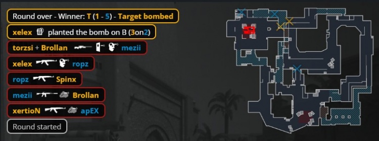🎮薯薯觉醒屠戮！Zywoo三图57杀 小蜜蜂2-1MOUZ 晋级2-1组