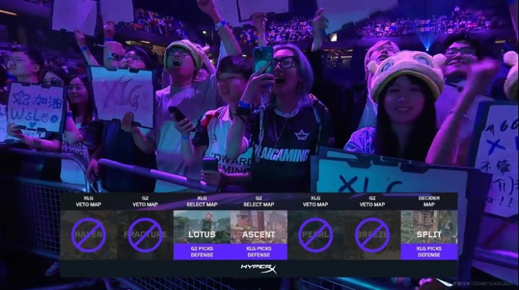 🎮G2展现强大学院战术 XLG三哨体系被G2化解拿下 G2 1-0 XLG