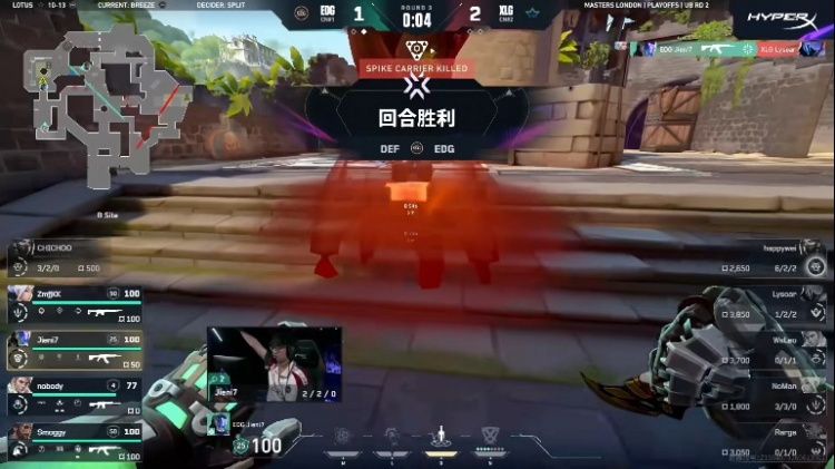 【QY球友会】🎮互爆选图!XLG有惊无险拿下图二胜利追平比分 XLG 1-1 EDG